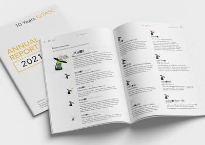 Test automation: Annual report layout & graphics